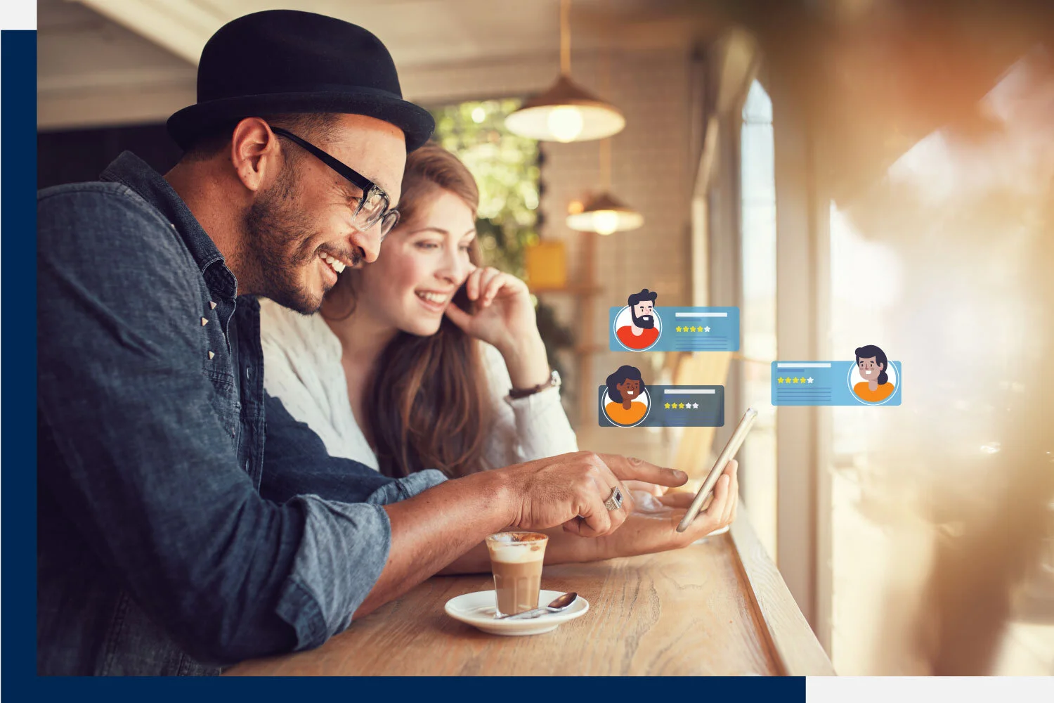 Almost 97% of potential customers will check your reviews before choosing your company among others.