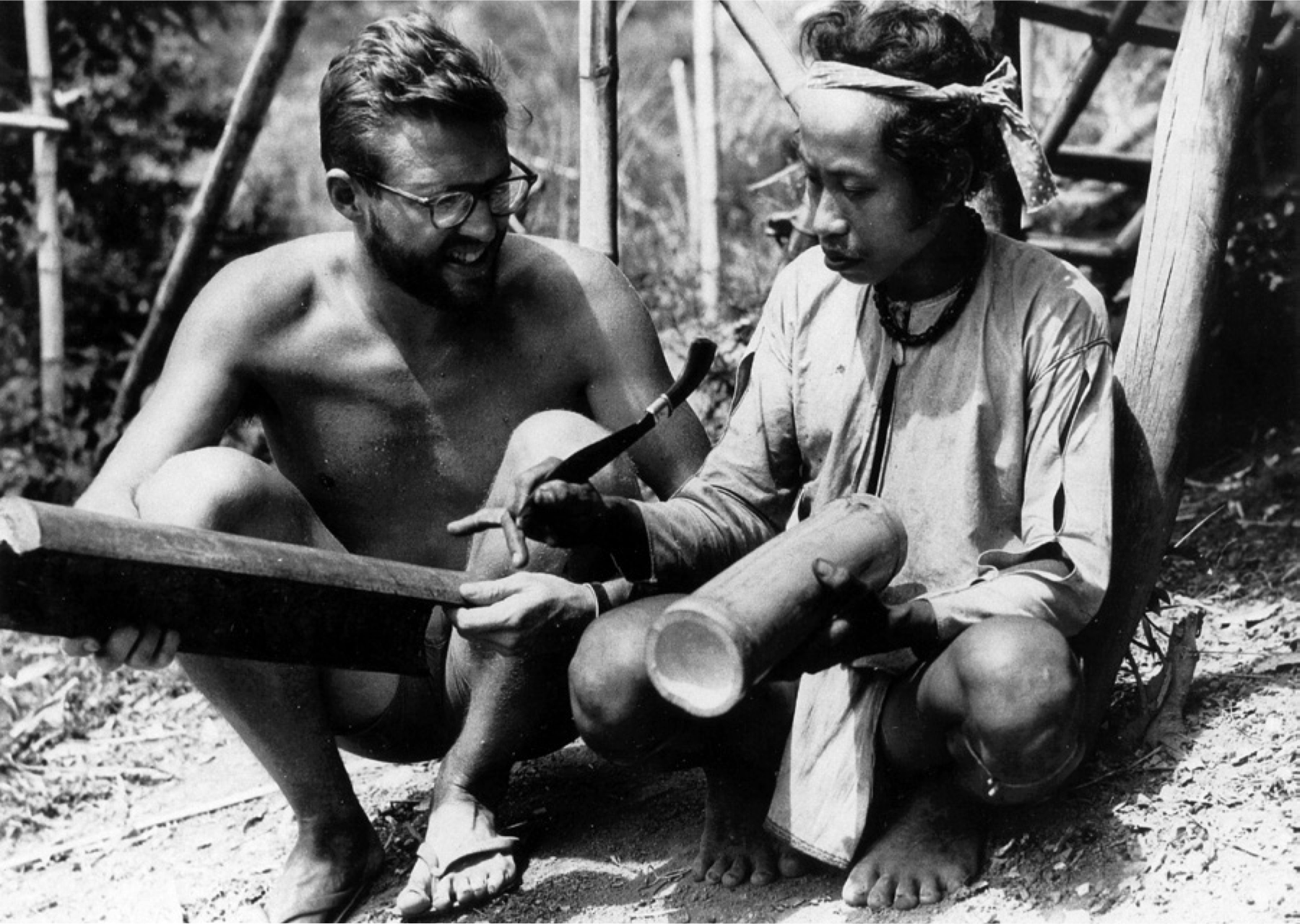 Harold Conklin and Badu’ Ihuy, Philippines, 1953 NAS Biographical Memoirs