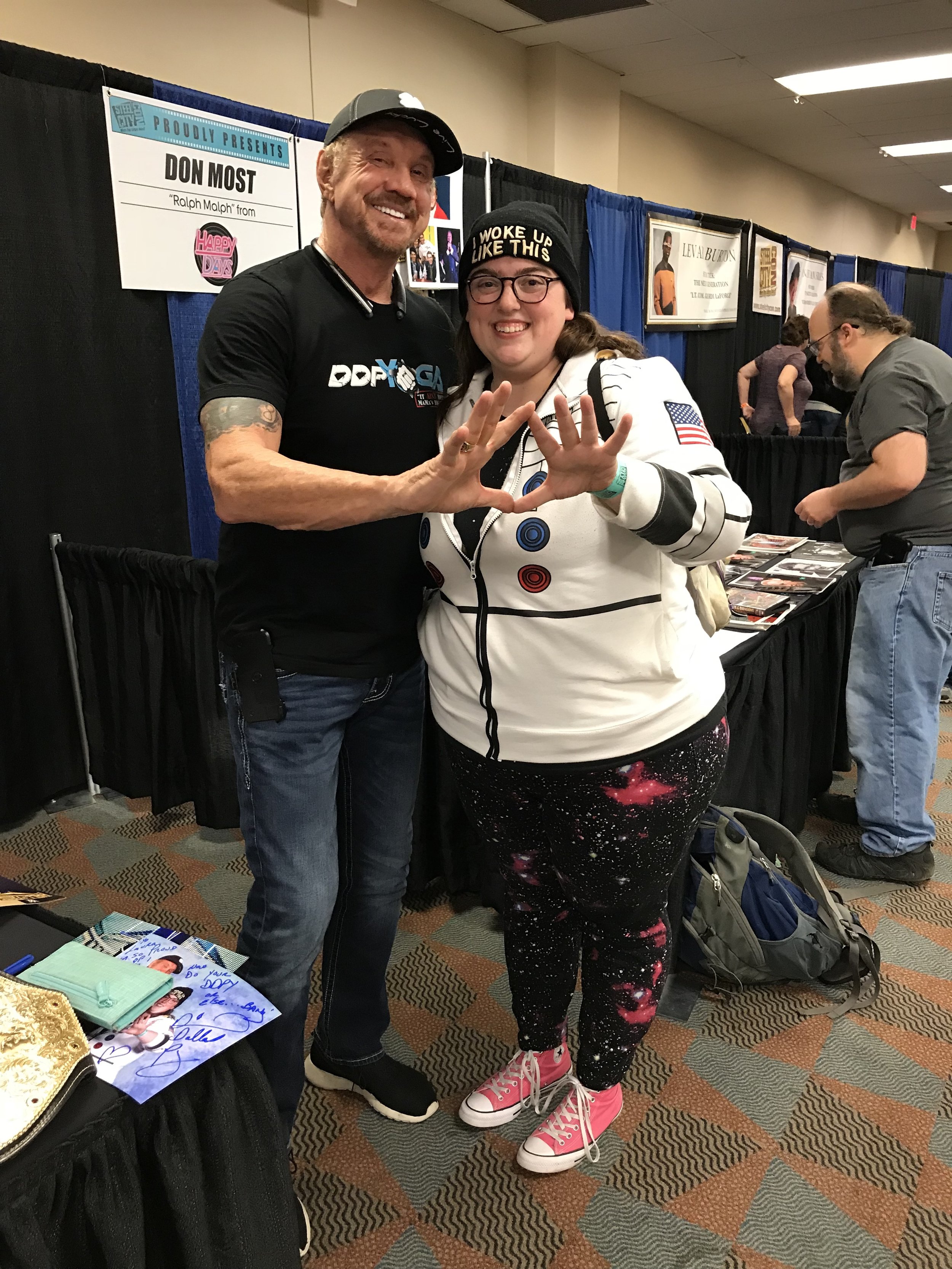  Diamond Dallas Page, a Hall of Famer, created a workout regimen that has help all sorts of WWE stars, and me. Getting to meet him and tell him how much he’s changed my life was the best experience. 