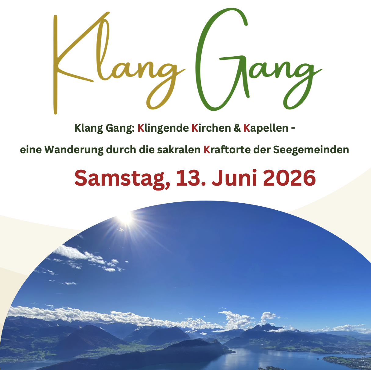 Klang Gang - Klingende Kirchen &amp; Kapellen