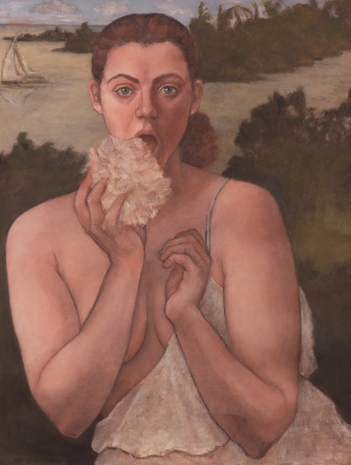 Lotus Eater. Oil Paint on Linen. 2013. 24.5" x 19"