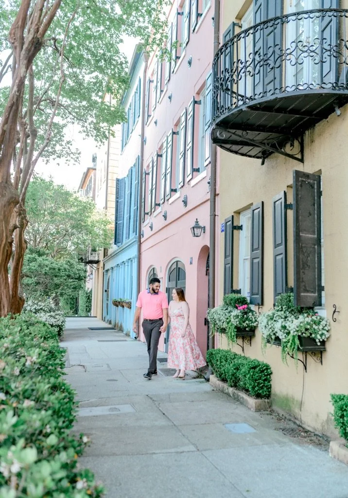 Downtown Charleston Engagement Session | Hosanna Wilmot Photography-37.JPG