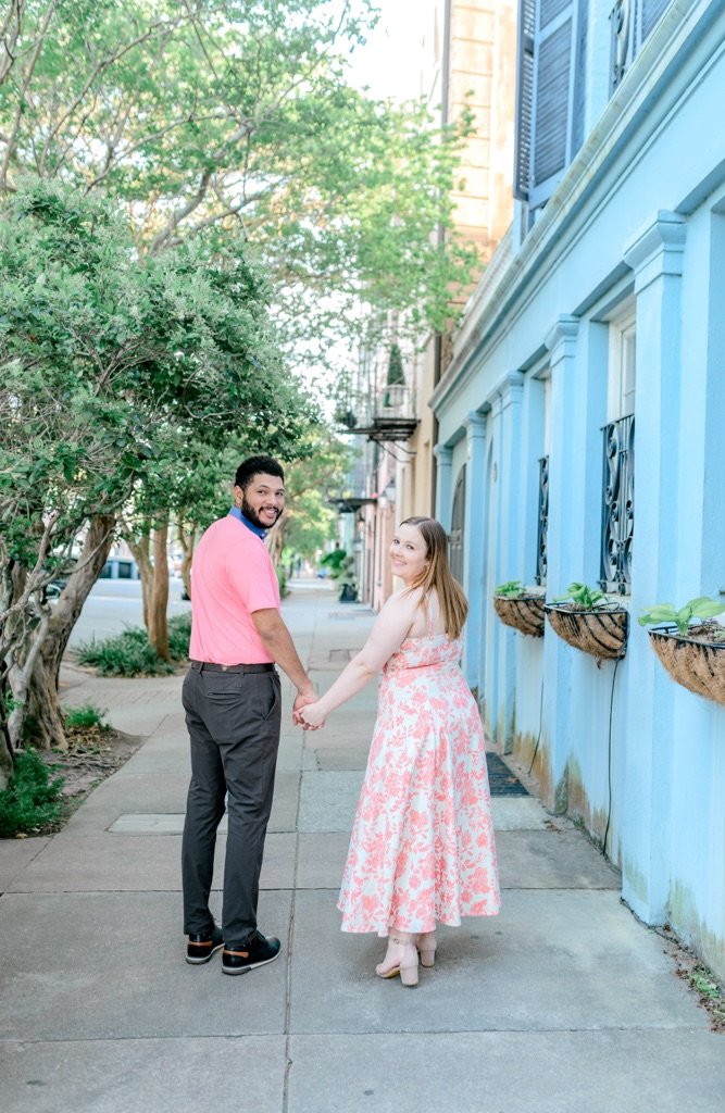 Downtown Charleston Engagement Session | Hosanna Wilmot Photography-45.JPG