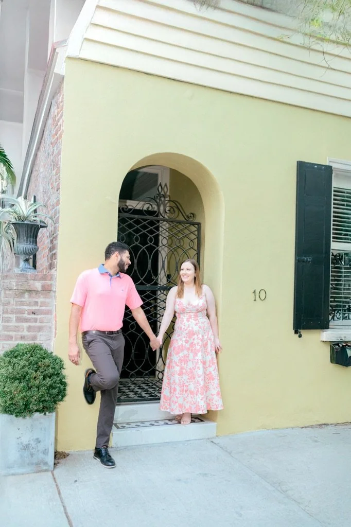 Downtown Charleston Engagement Session | Hosanna Wilmot Photography-118.JPG