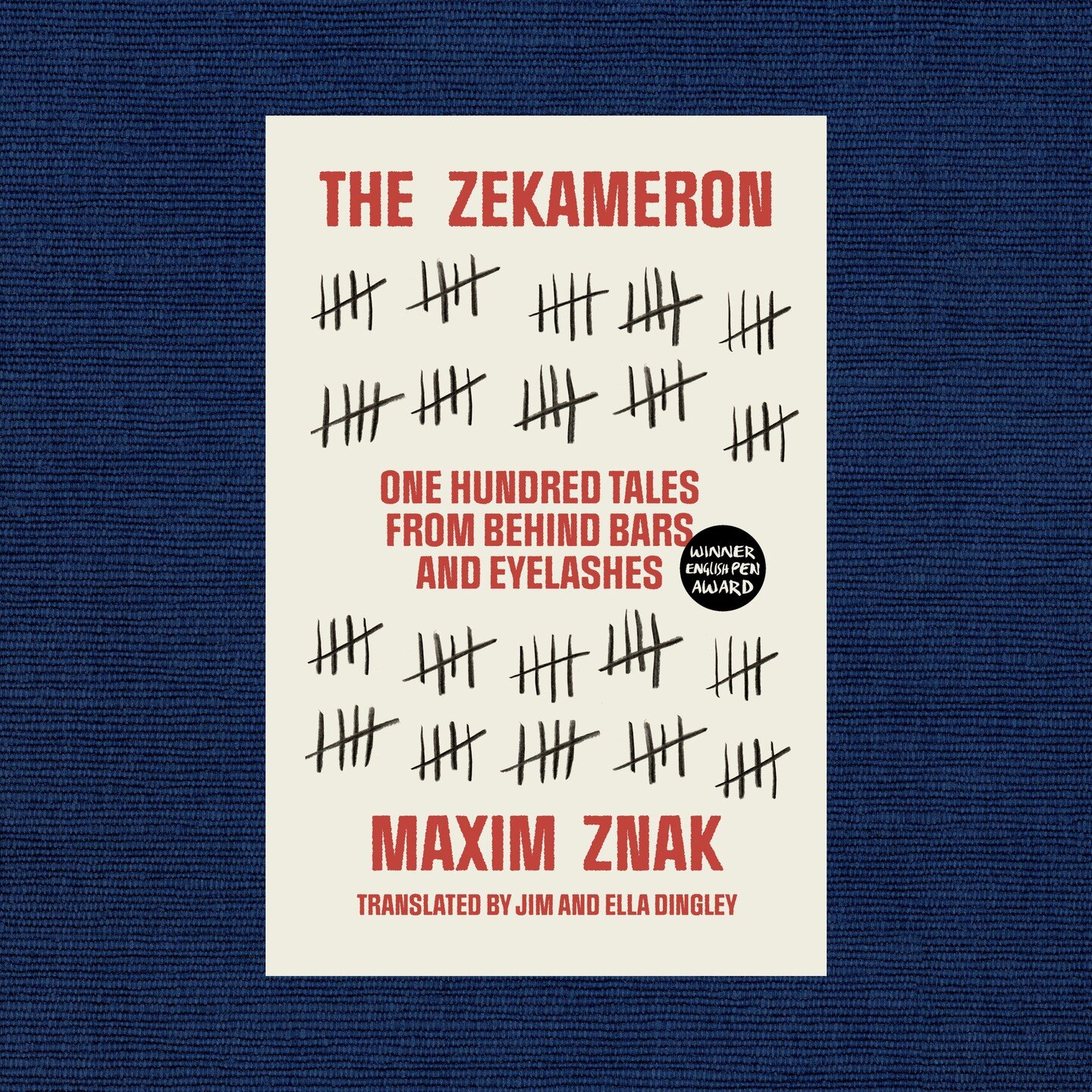 2024 Longlist: Congratulations! 

The Zekameron by Maxim Znak
Translated by Jim &amp; Ella Dingley
Scotland Street Press

Our judges said: &ldquo;Deceptively light touch to these powerful stories by imprisoned Belarusian lawyer and activist. A truly 