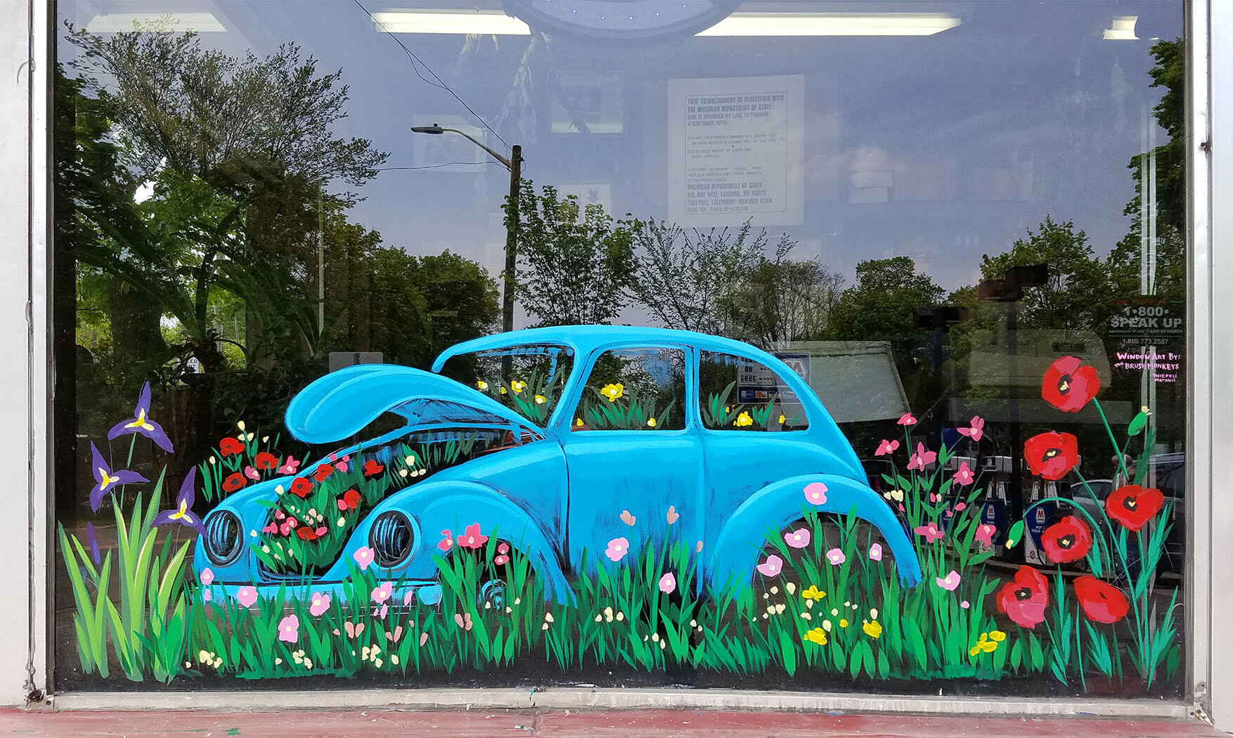 Spring Window Art —