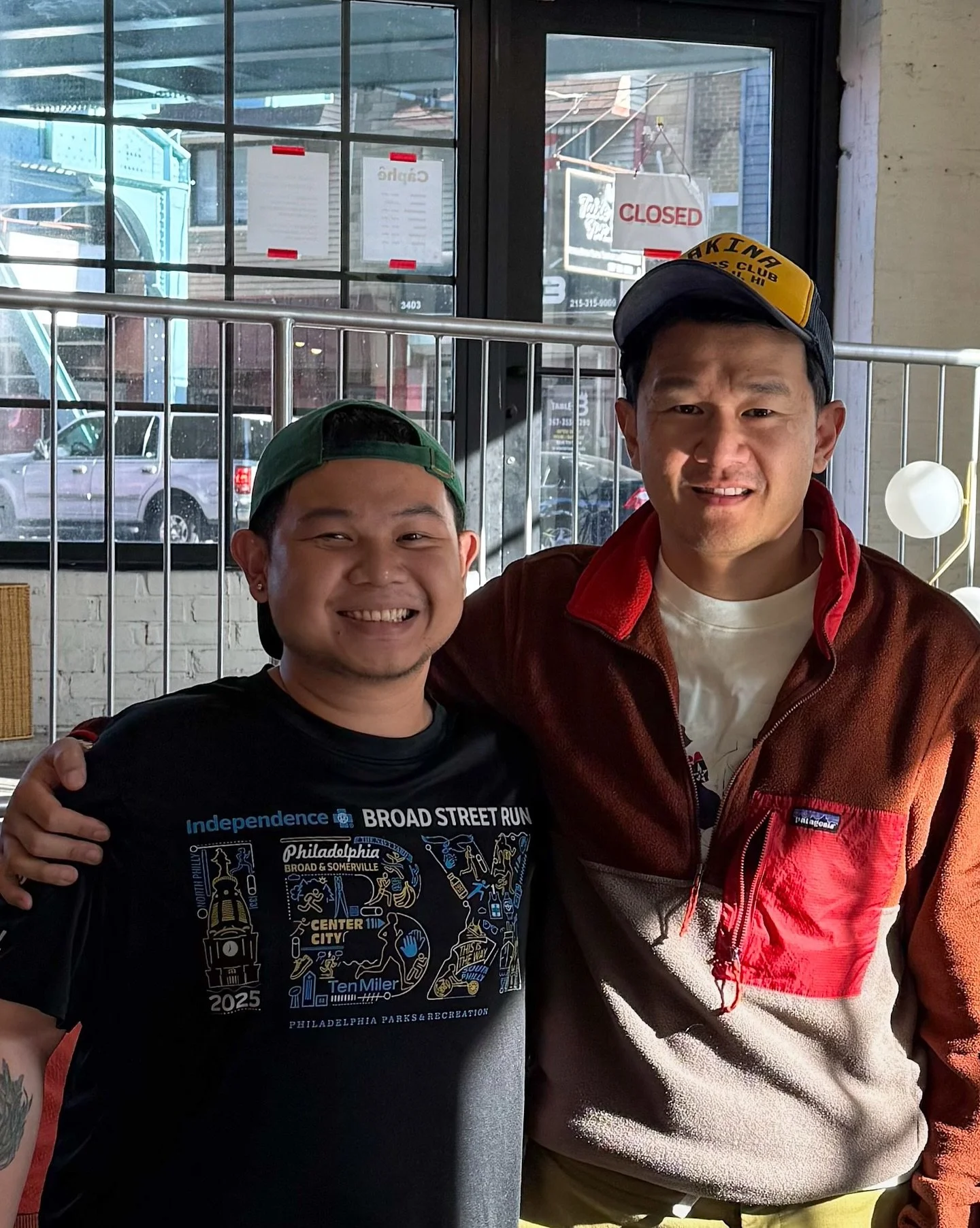 What a way to start our 5th year @ronnychieng 😩
The whole crew (Ronny, Chi Hannah, Hasan) were so lovely and gracious, and we’re beyond thankful to have had them stop by our small business while they were here for their show in Philly!!! 🥺🫶