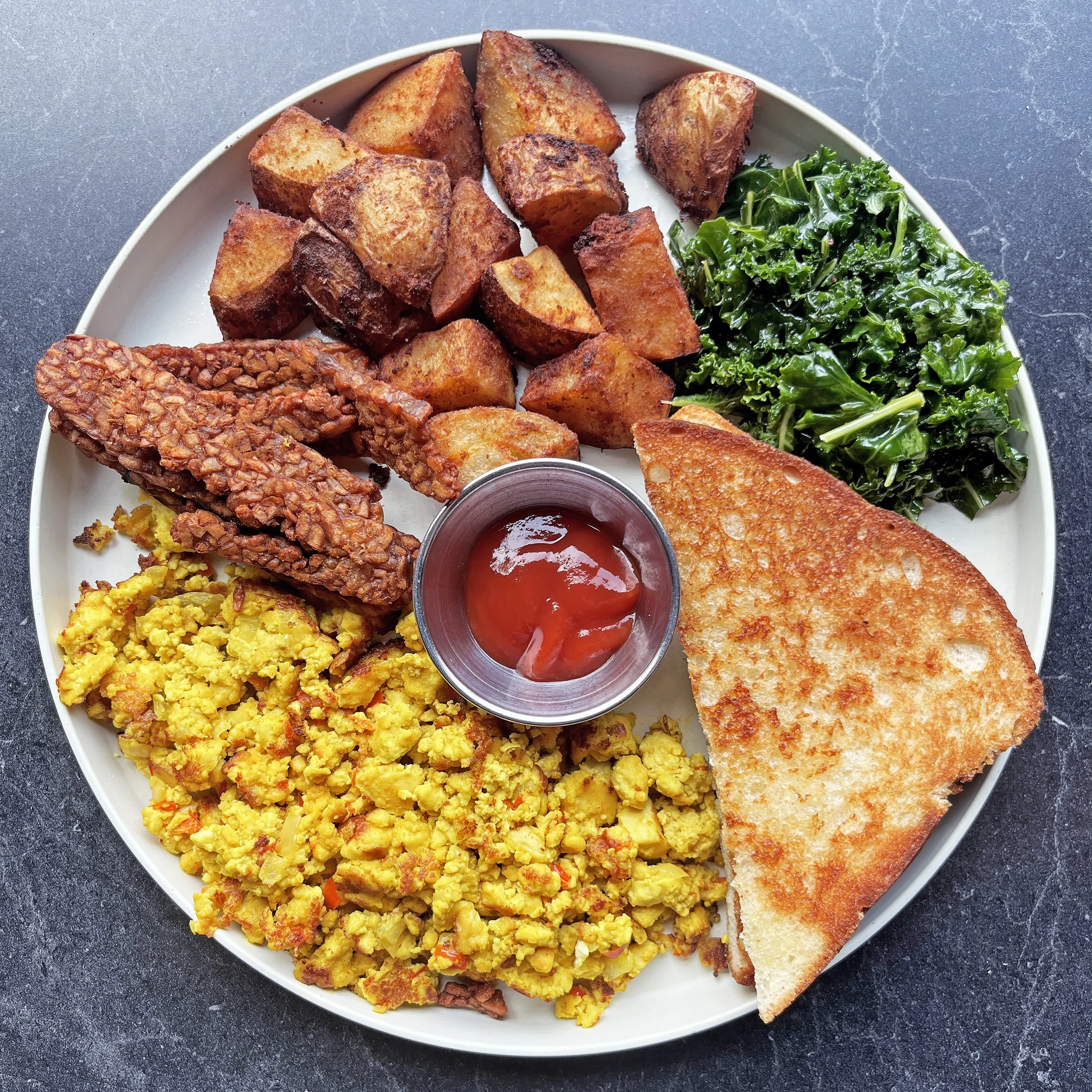 Tofu Scramble Plate