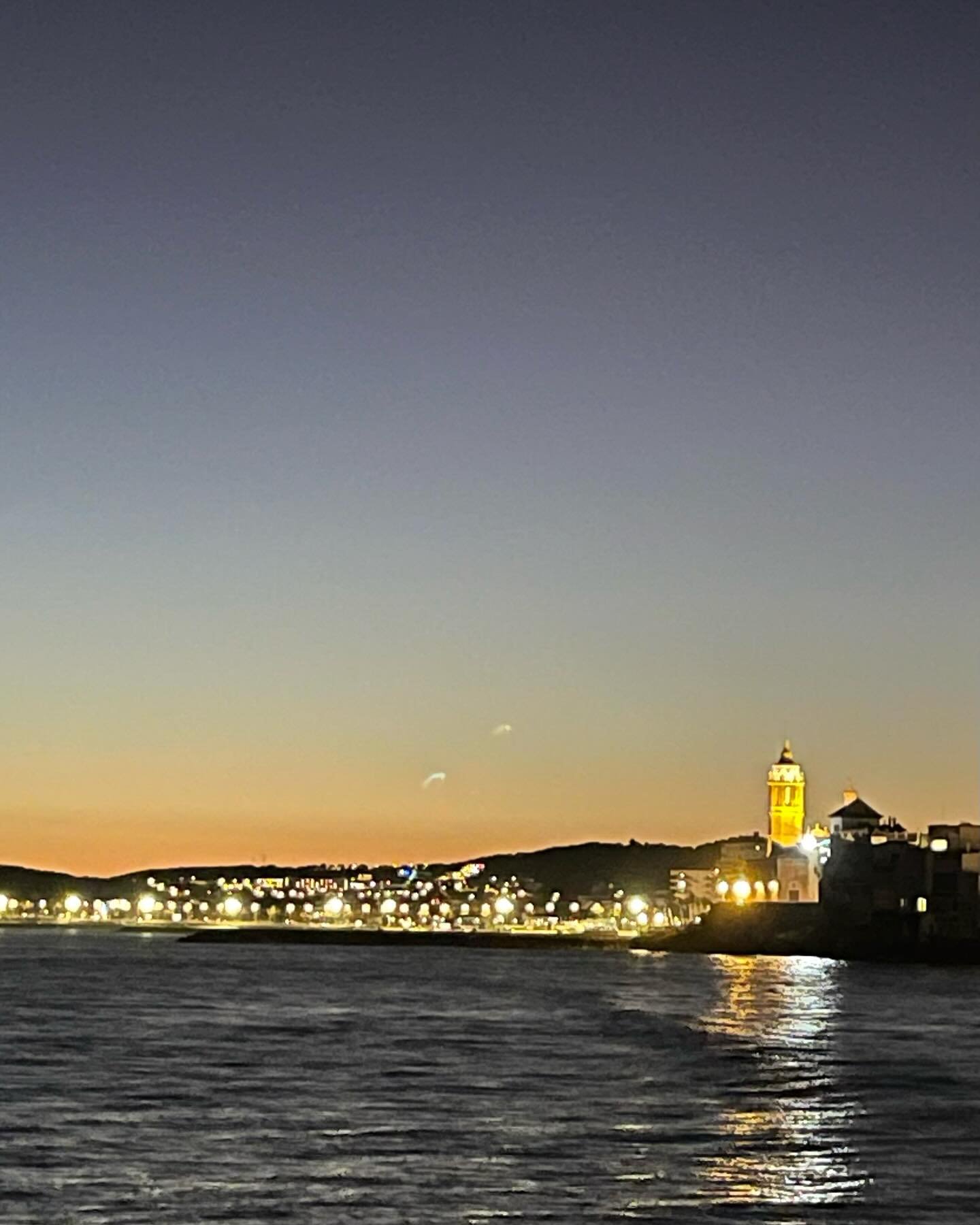Sitges is lovely at night.