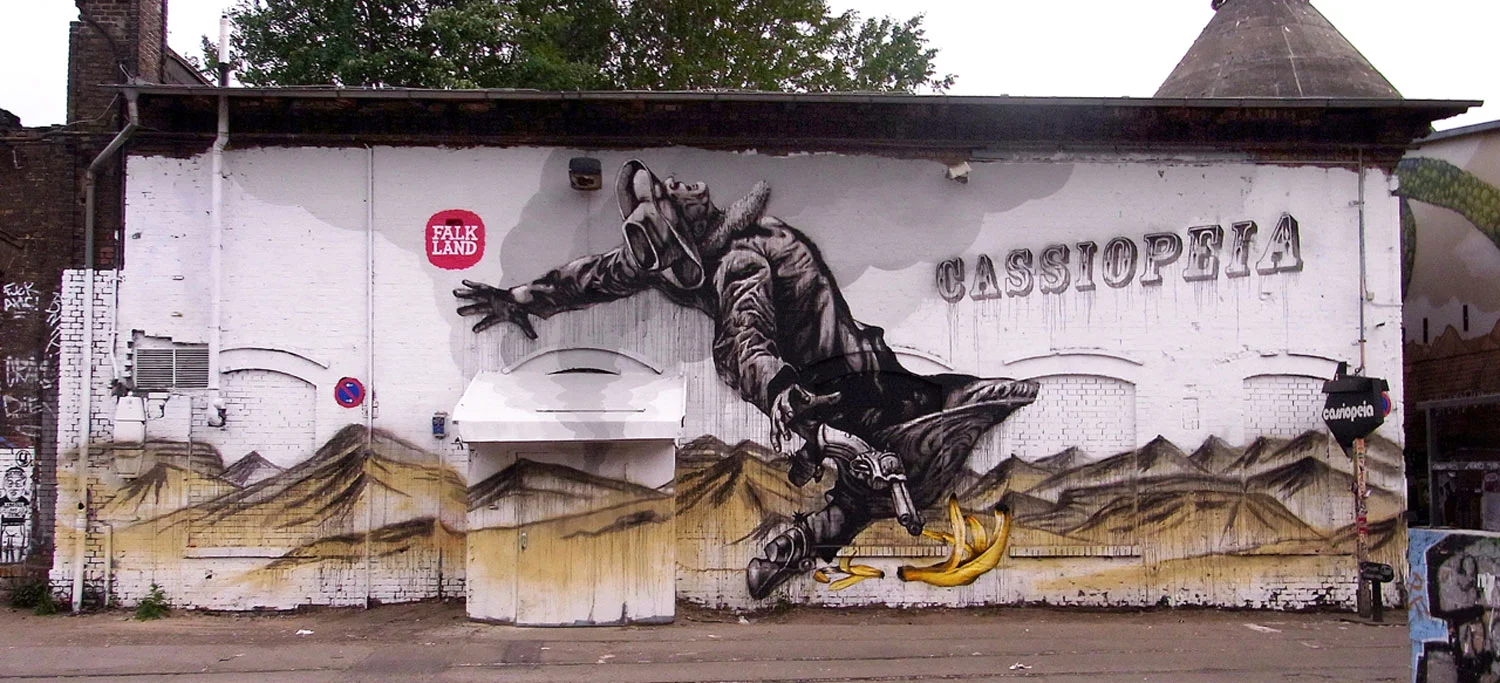 Yearly mural / Cassiopeia - club / Berlin / 2012 – 2015