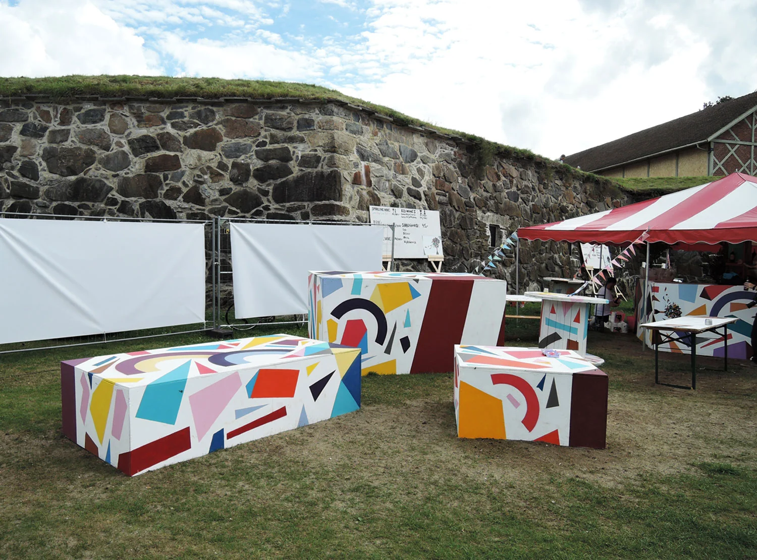 Wine Bar design - Sommerøya Festival / Oslo / 2016