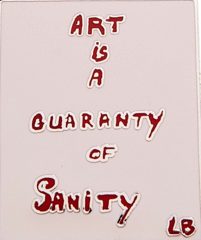 May is mental health awareness month. El arte es la garant&iacute;a para la raz&oacute;n. Louise Bourgeois.
