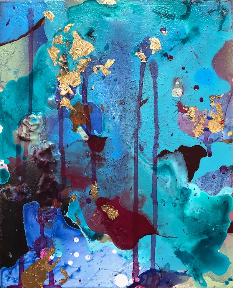 $70-Mixed Media on 8"x10" panel