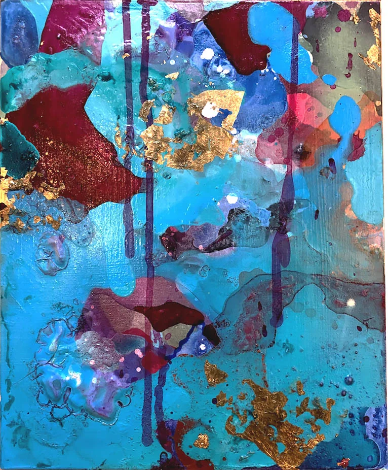 $70-Mixed Media on 8"x10" panel