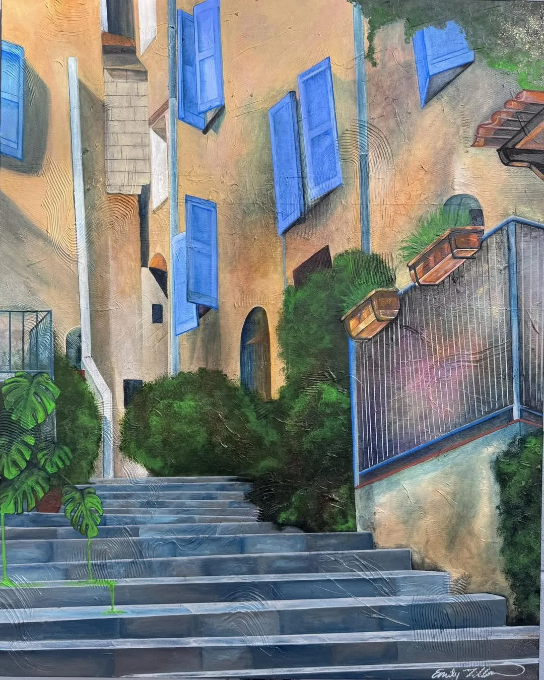 $1500 - 24x30 Acrylic on canvas 