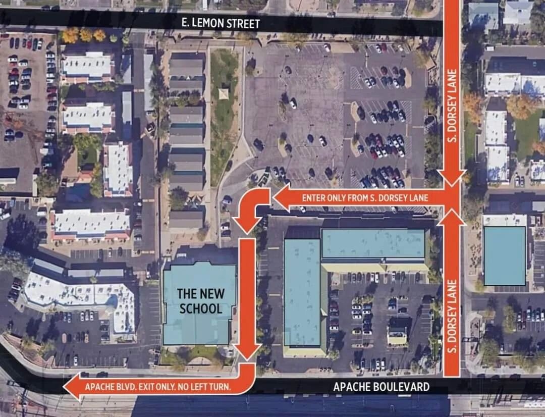 As you may know, we have some new developments in the City of Tempe parking lot shared with us. On Sept 9th the city will be removing signs in preparation of this construction. The lot is owned by the city and they are excited for the new housing and