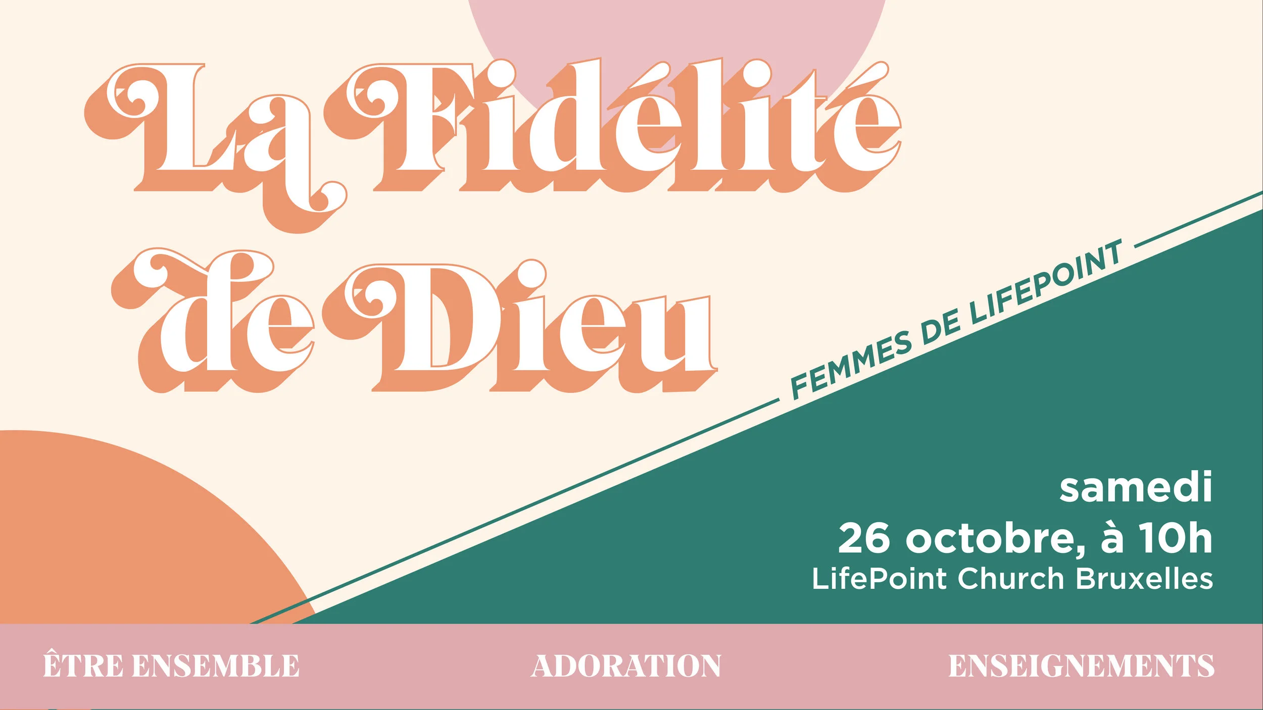 La Fidelite de Dieu - Conference des femmes