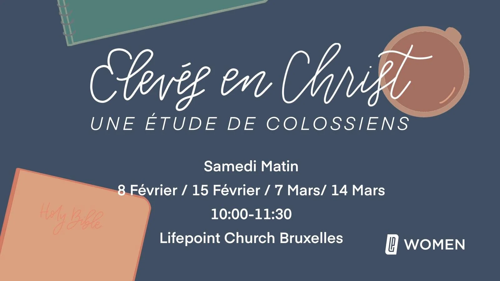 Elevés en Christ : Une étude de Colossiens