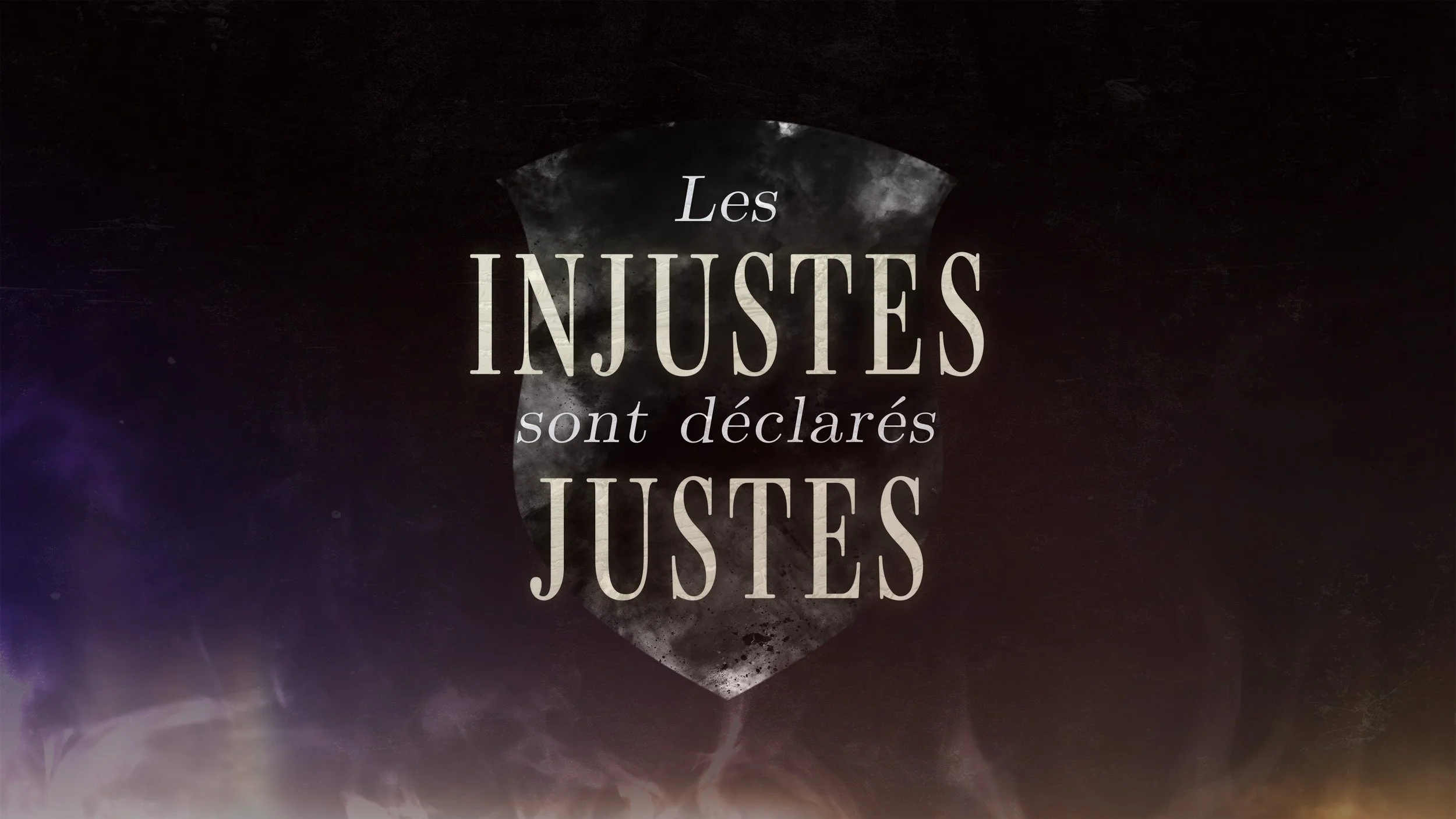 Les injustes sont déclarés justes