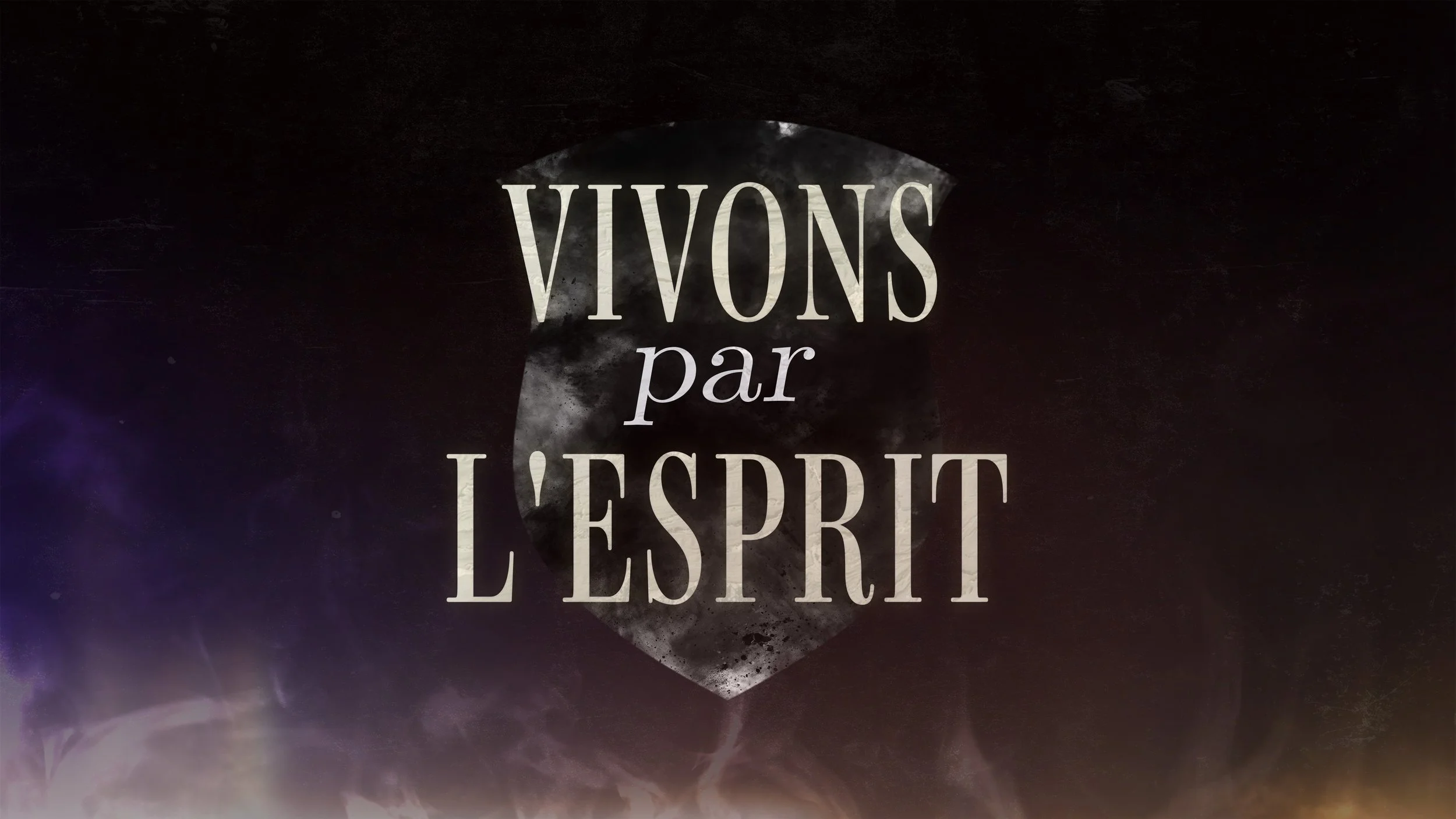 Vivons par l'Esprit