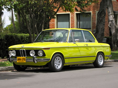 BMW 2002 with Minilites