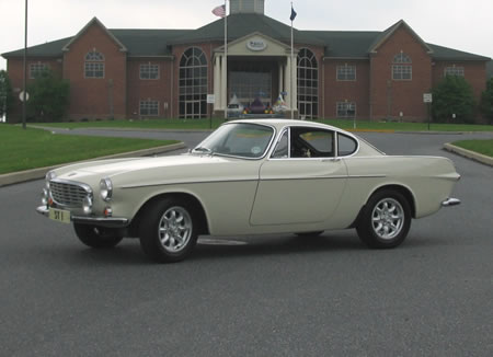 Volvo P1800 with Minilites