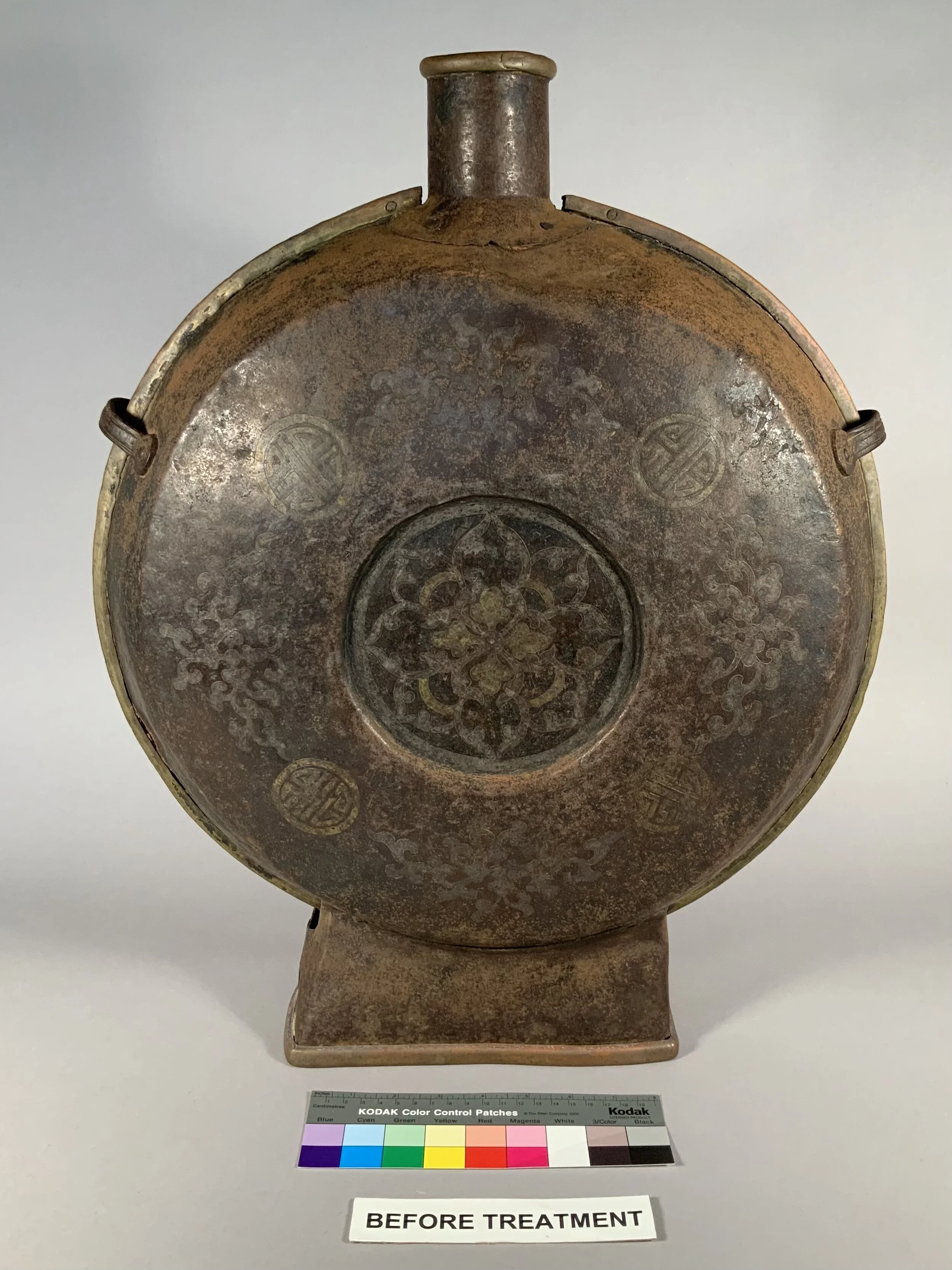 Tibetan Water Carrier Before Treatment