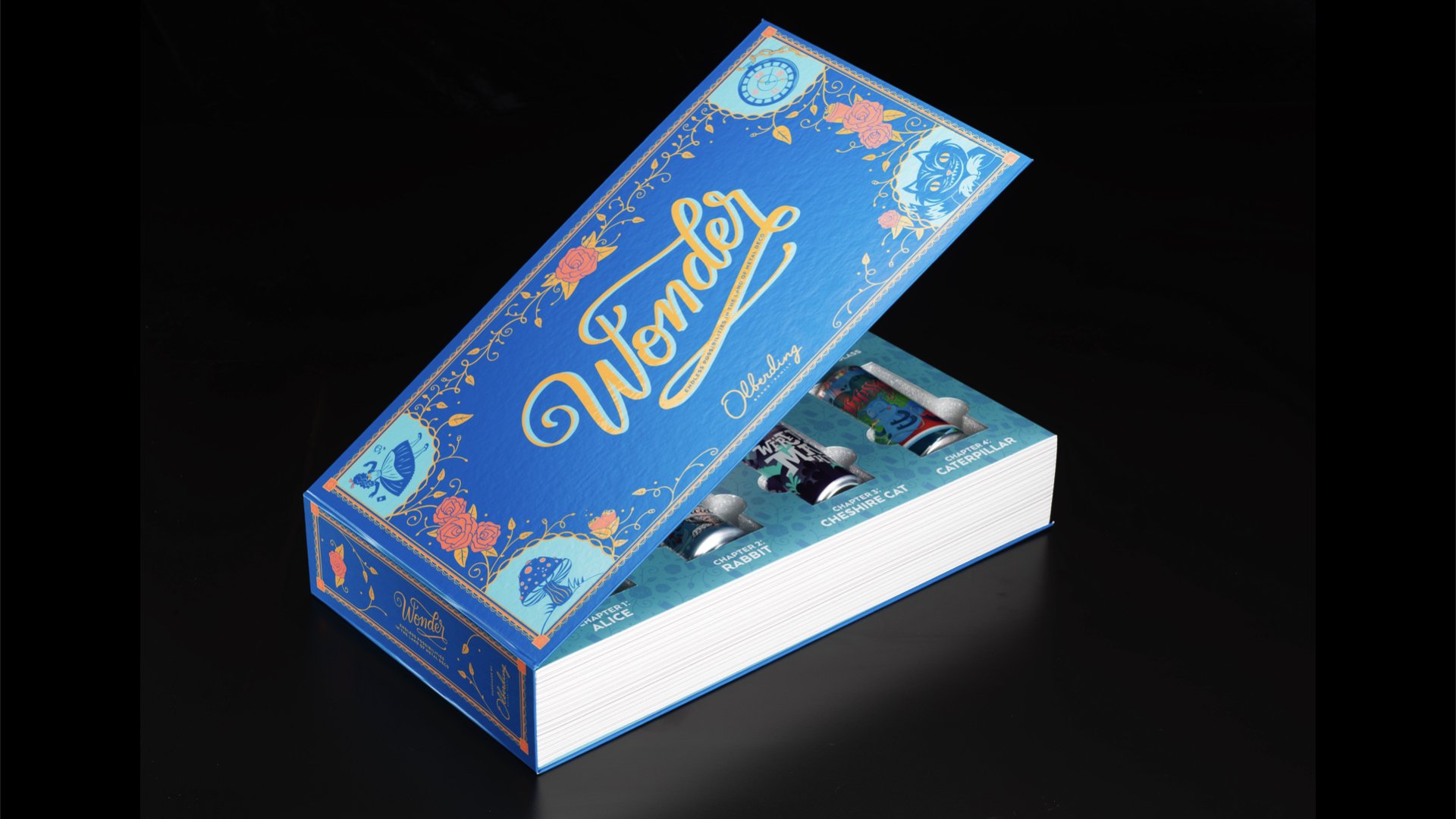 I aimed to empower the sales team to guide clients through a narrative that would reveal how seemingly impossible tasks in metal deco become achievable when they partner with us. Inspired by the concept of Alice in Wonderland and "falling down the