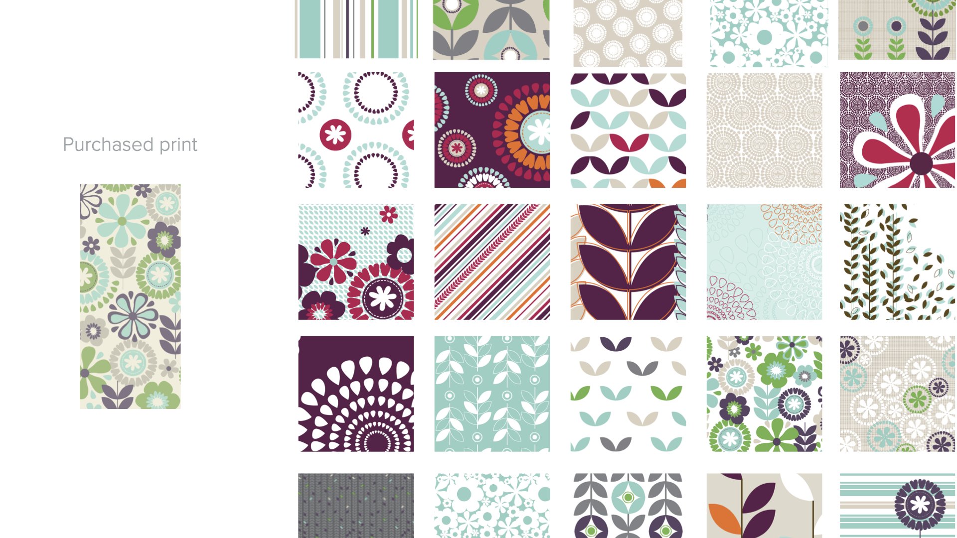 Here are a sample of the final designs and then the product that could be found on shelf.