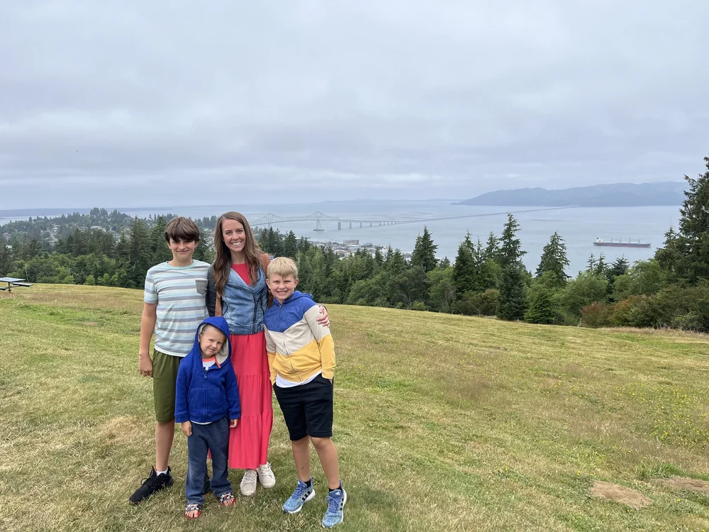 The view of the bridge