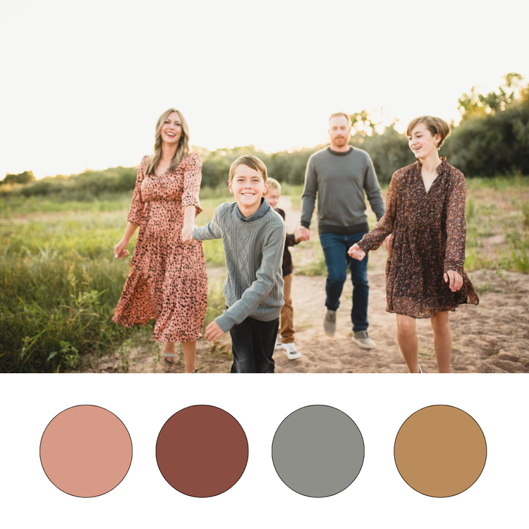My top 5 Favorite Color Combos for Family Photos — Kristina Graff ...