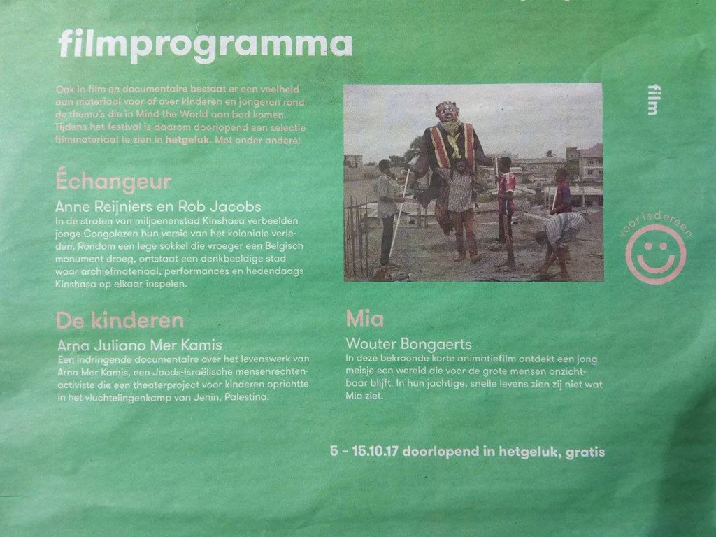 Article published in De Standaard (Dutch, September 2017)