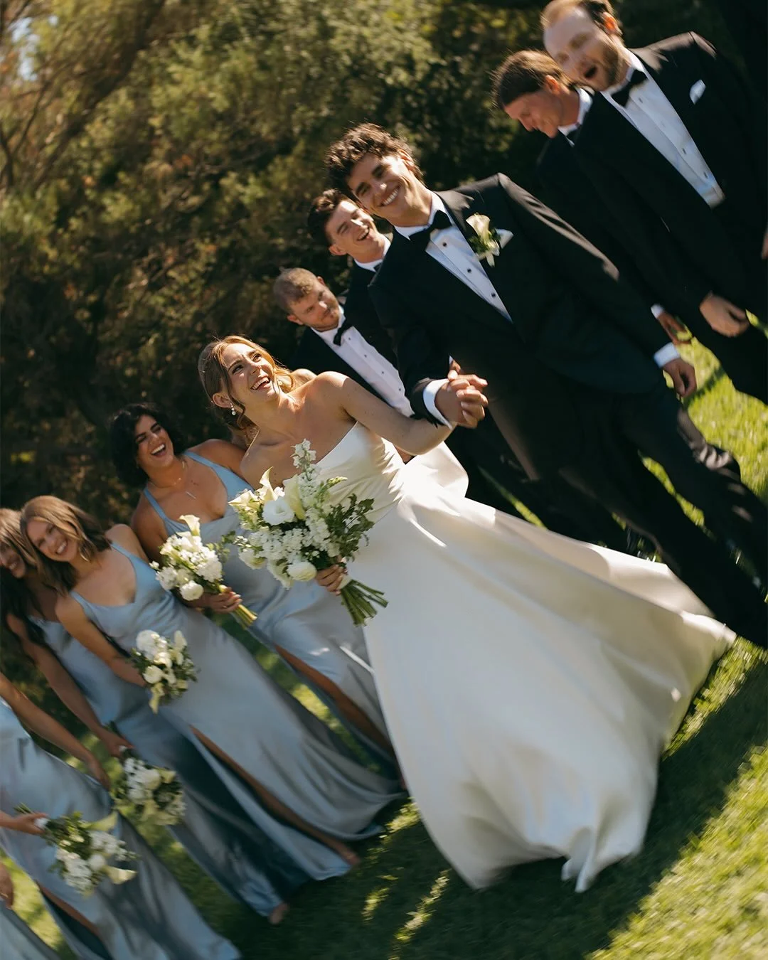 This is what happens when you prioritize stillness, slowing down, and focusing on each other and everyone you love on a wedding day!!!! It doesn&rsquo;t have to be a show 🙂 we promise the photos will be that much more beautiful when this is your foc