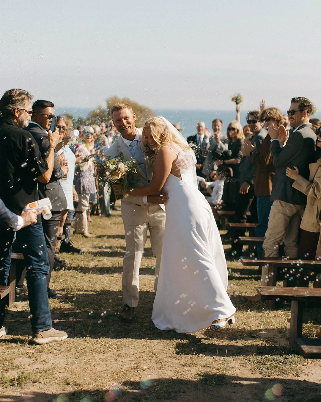 Some favorite &ldquo;documentary&rdquo; moments from A&amp;N&rsquo;s Santa Barbara wedding this spring! So many in between moments shared with the family and friends they hold close 🤍