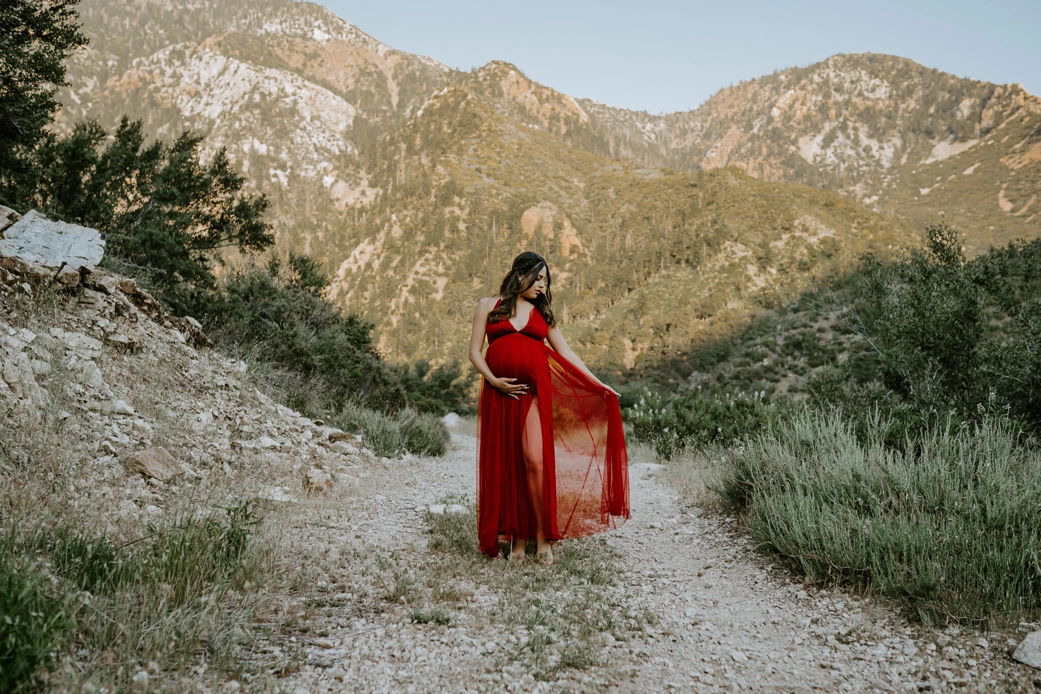 Mt. Baldy Maternity Session | Damaris + Edgar