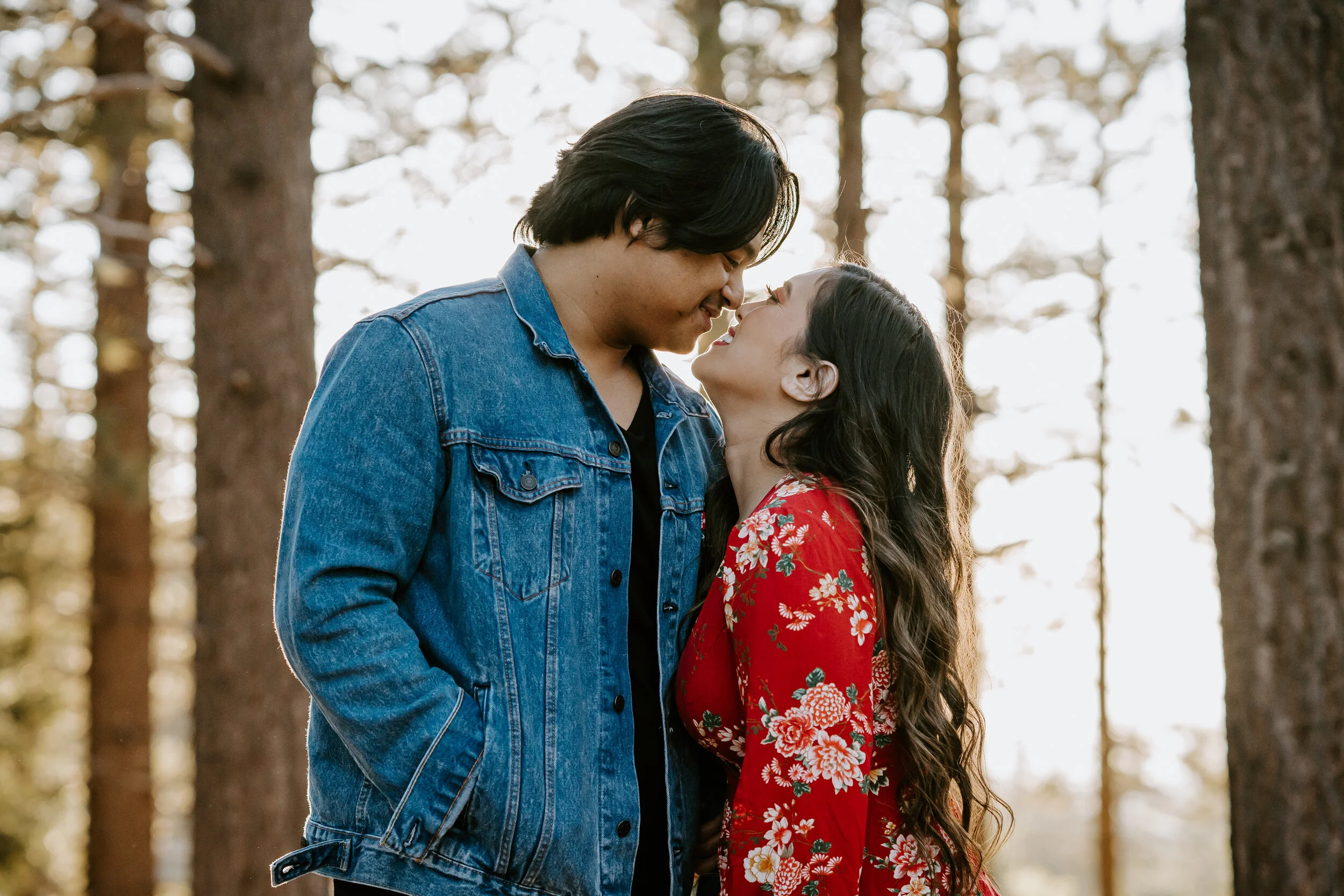 Wrightwood Engagement Session | Criselle + Dennis