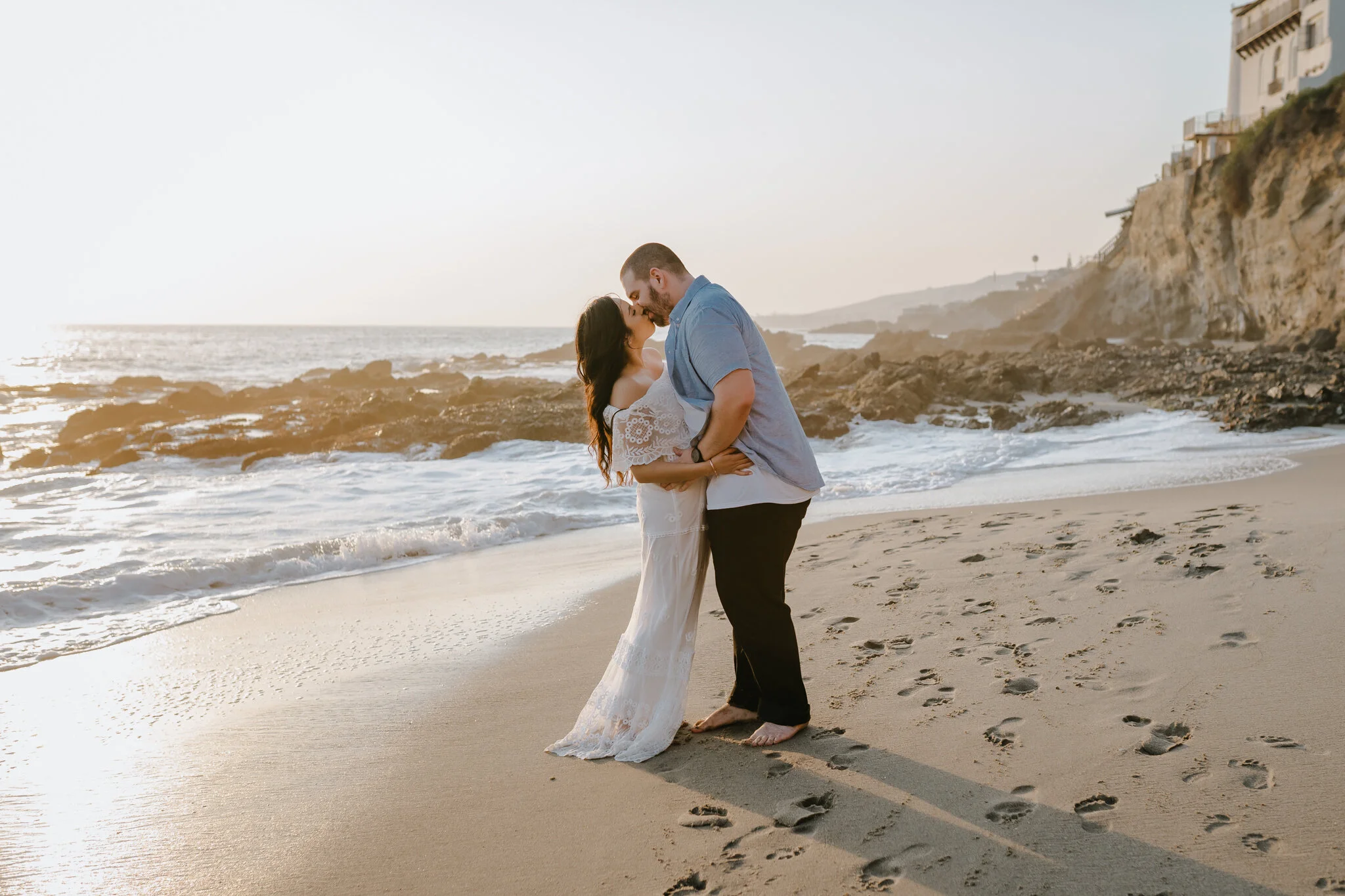 Romantic Laguna Beach Engagement Session | Jennie + Trevor