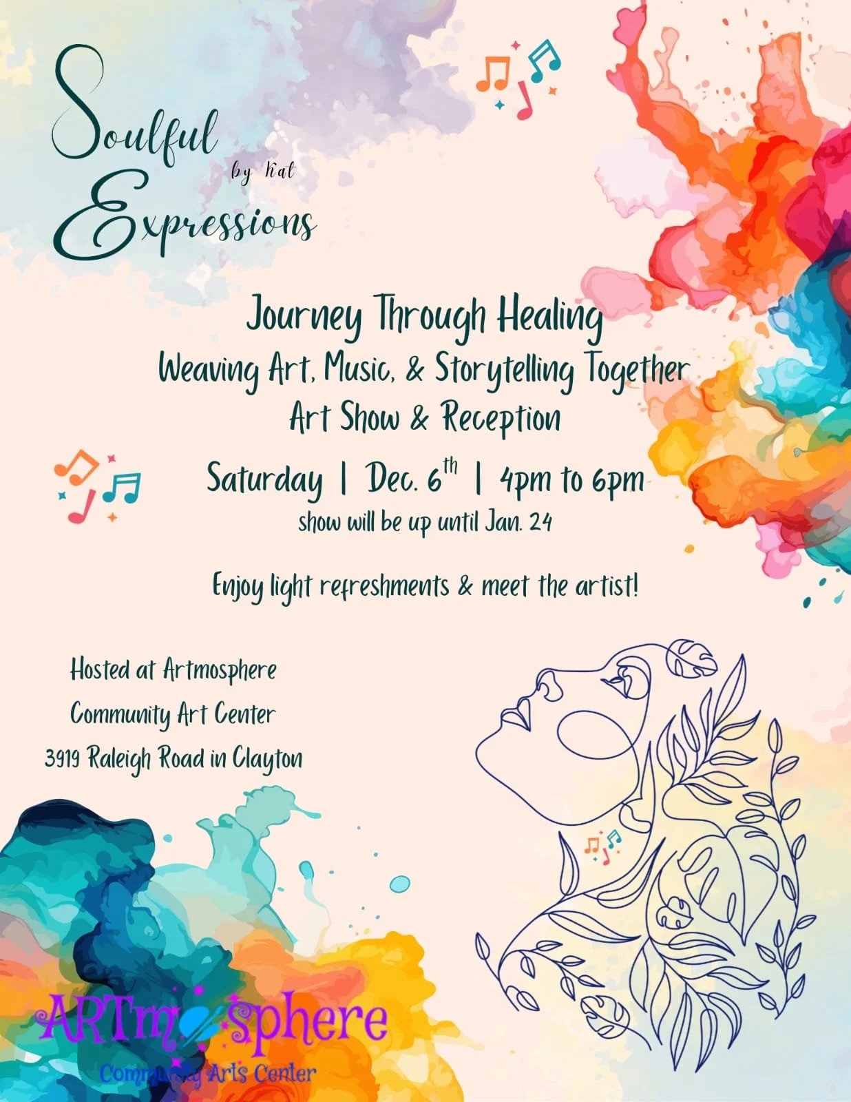 "Journey Through Healing"- Soulful Expressions by Kat Harrison