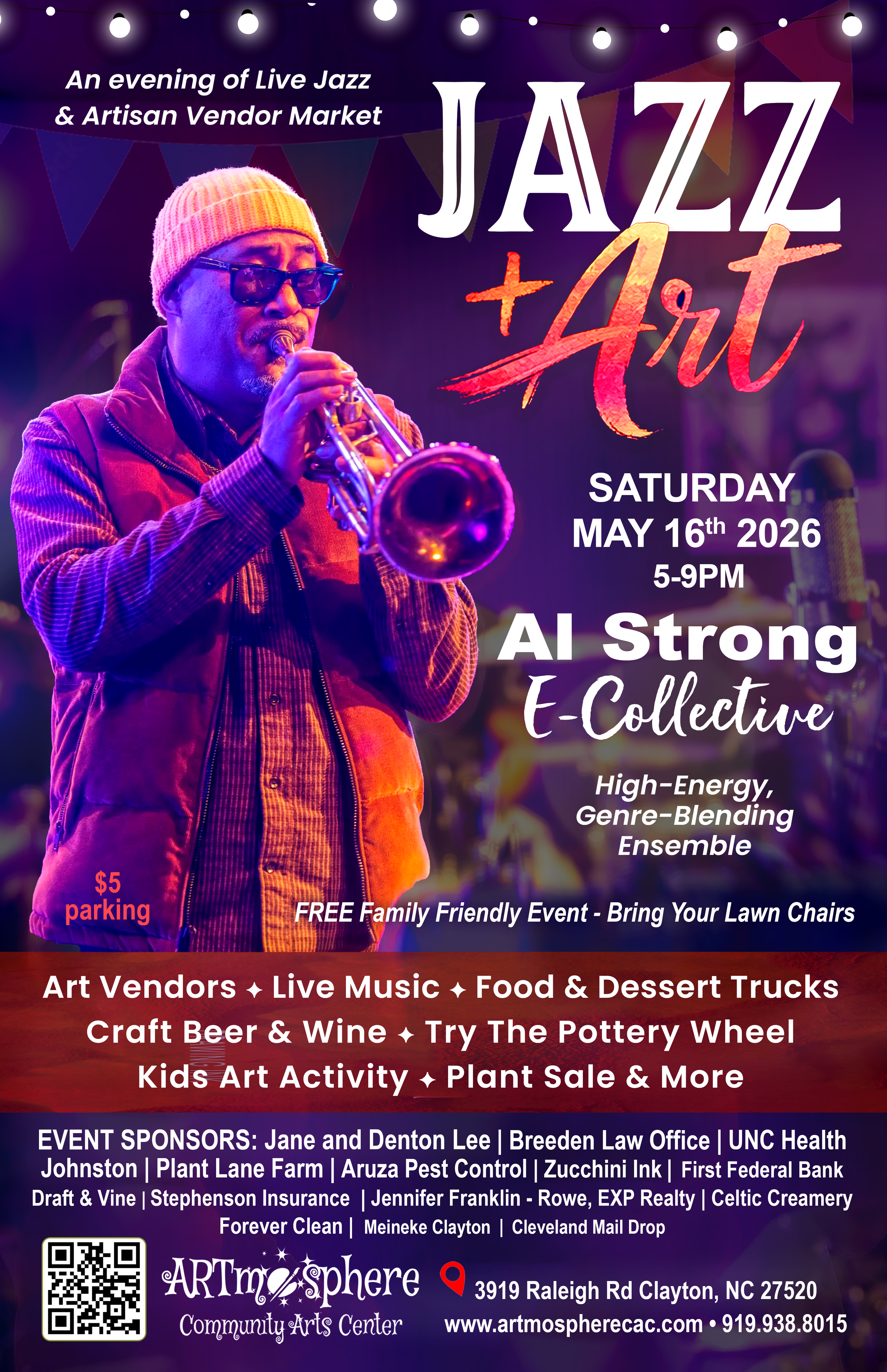 Jazz + Art - Outdoor Community Art Event