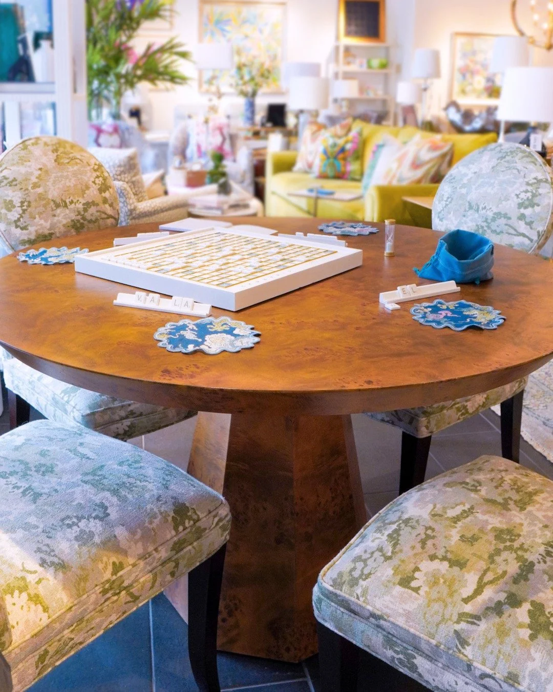 Made for good company and a little friendly competition 🎲

The best summer evenings happen around the table.

#gametable #luxegameroom #homeinspo