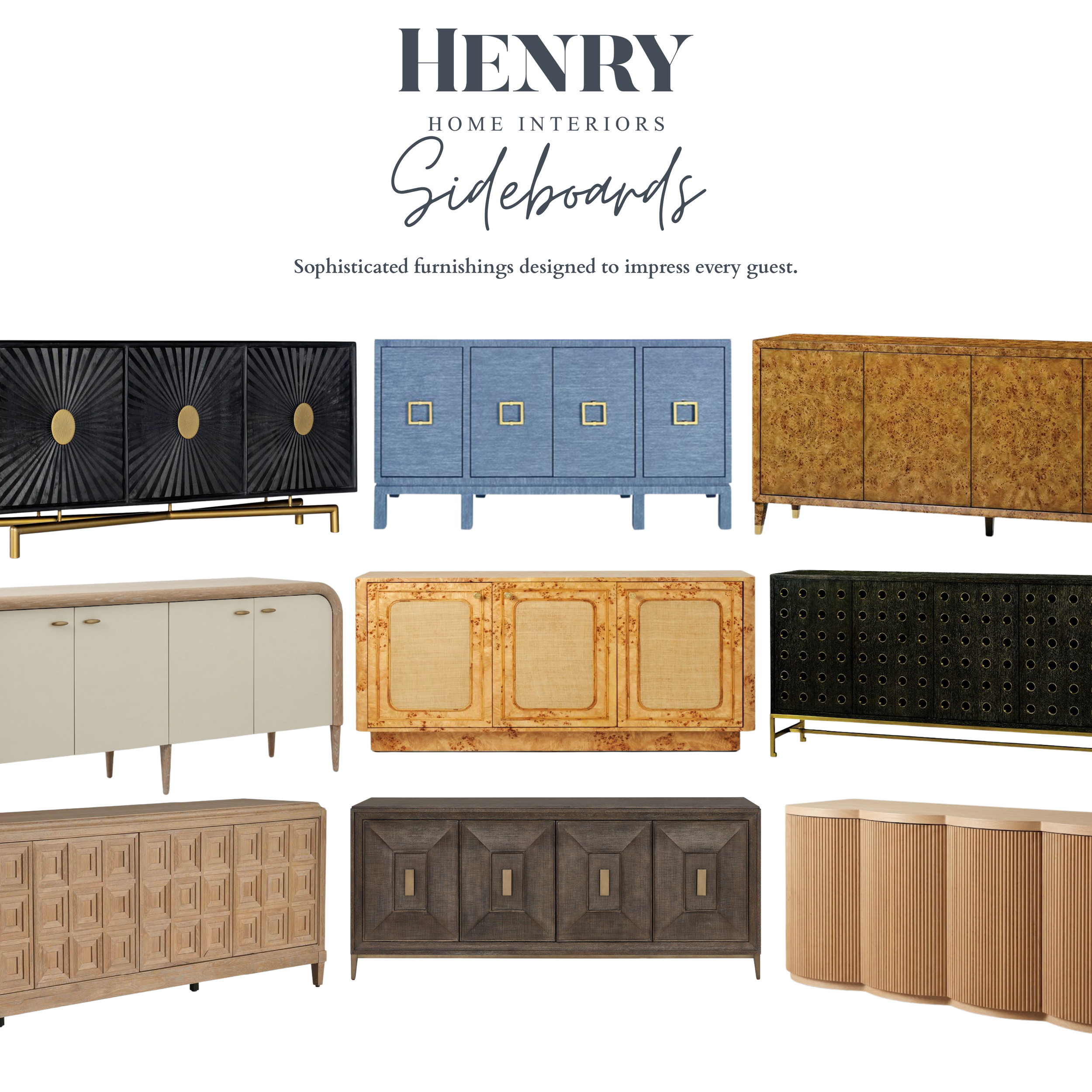 Dining Room Sideboards & Chandeliers
