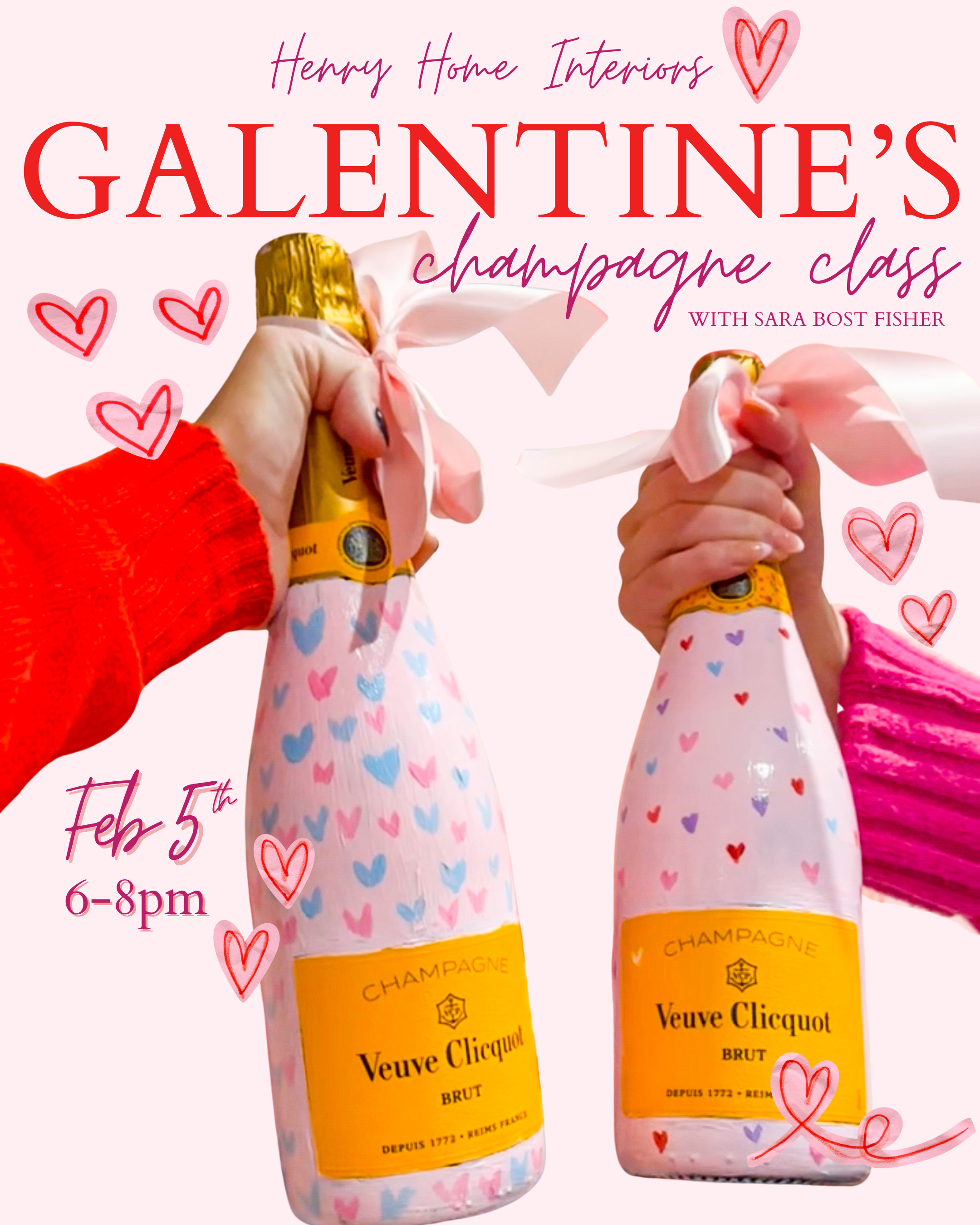Galentine's Day Event at Henry Home Interiors