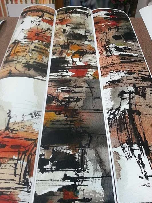 Experimenting with enlargement printing.