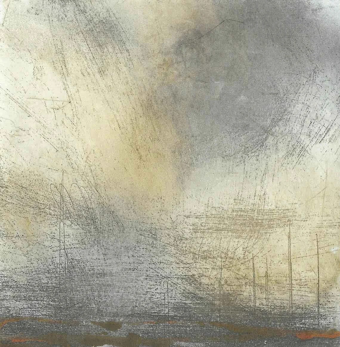 'Mist' -  Etching Landscape 2/20 (Variable Edition).