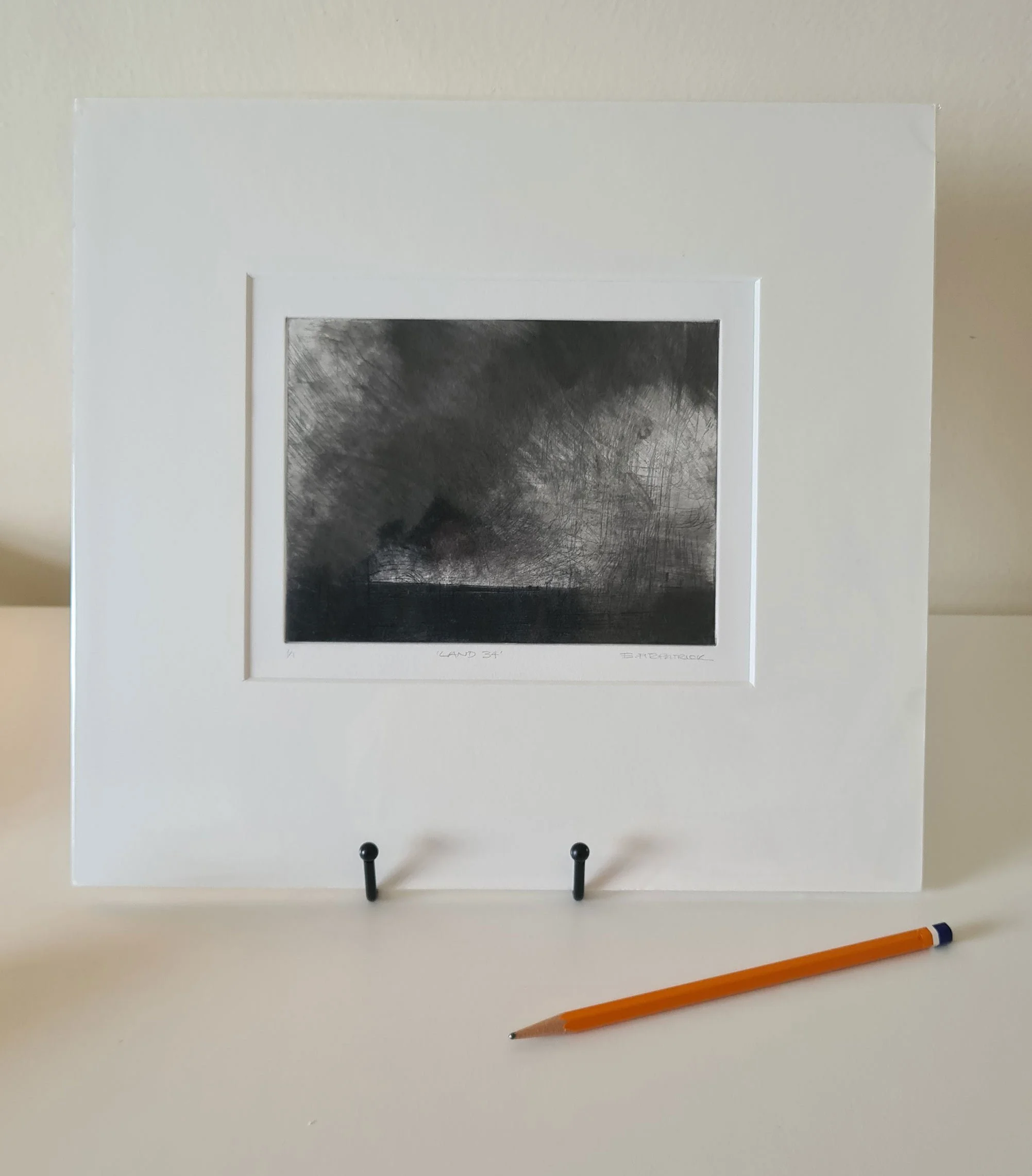 Land 34, Monoprint — Emma Fitzpatrick, Printmaker Dublin — EMMA FITZPATRICK