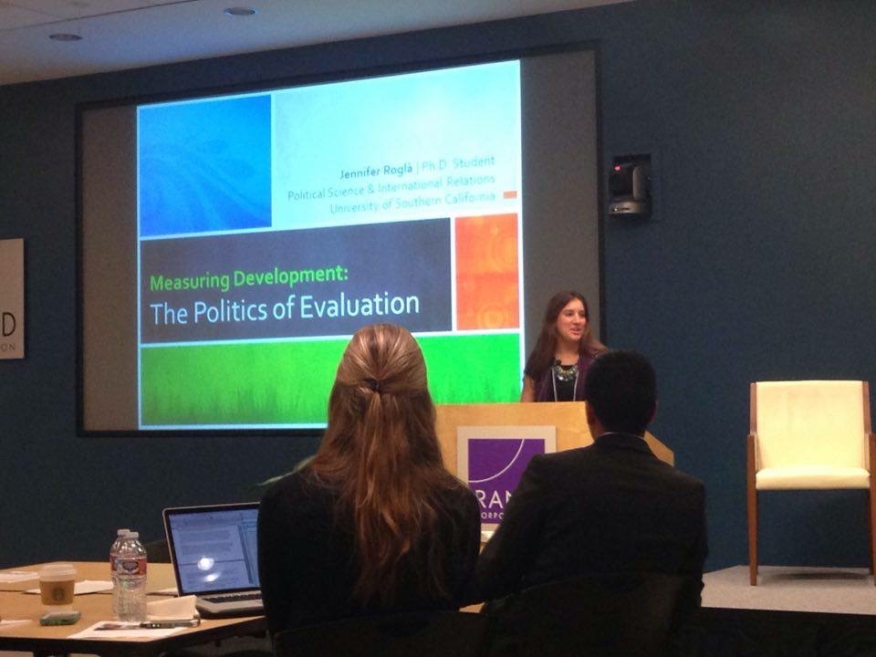 Speaking: Presentation at the RAND Los Angeles Public Policy Symposium