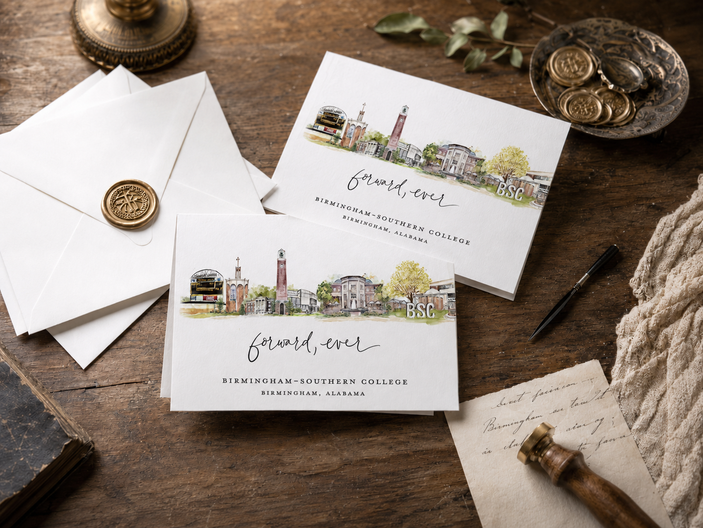 Birmingham-Southern College Stationery