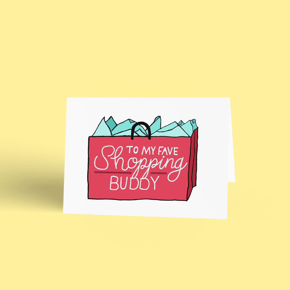 My Fave Shopping Buddy Card — hay.mo.mad