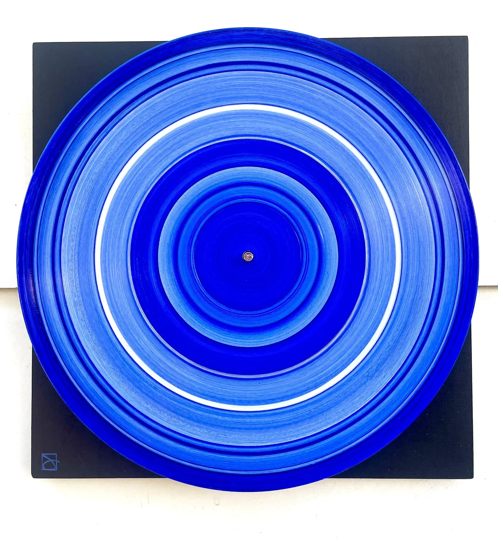 The Blues
 
12x12 Painted Up-cycled LP Record on Wood Panel