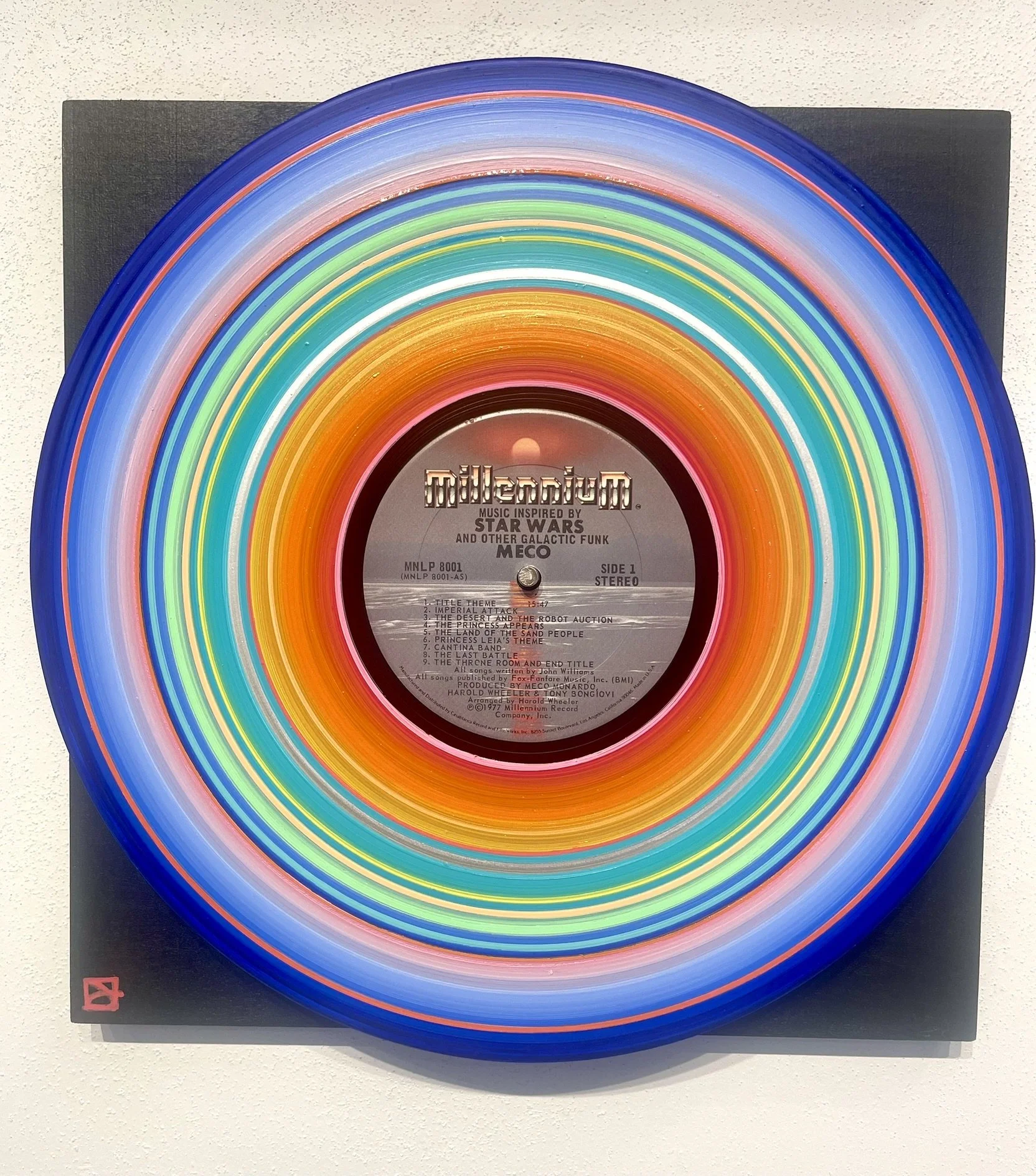 Star Wars & Other Galactic Funk
 
12x12 Painted Up-cycled LP Record on Wood Panel